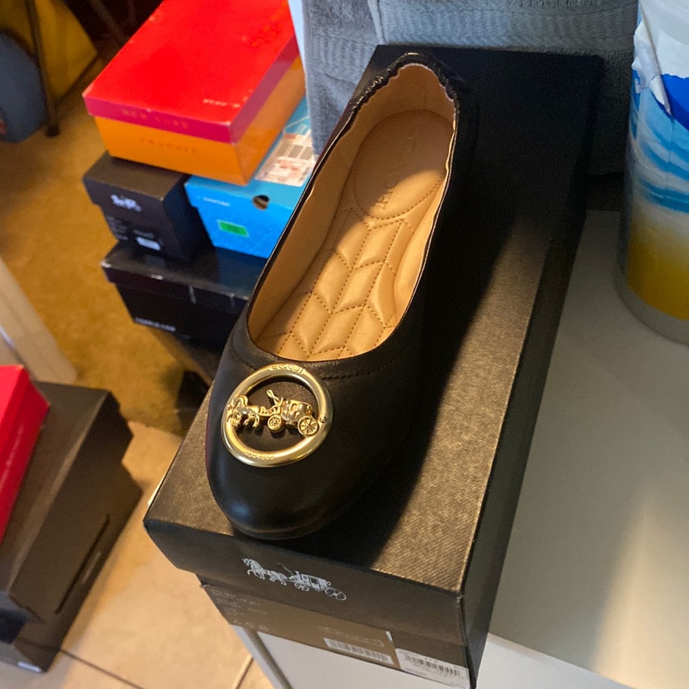 Coach slip ons